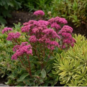 Sedum telephium ‘Carl’/ Kárpáti varjúháj