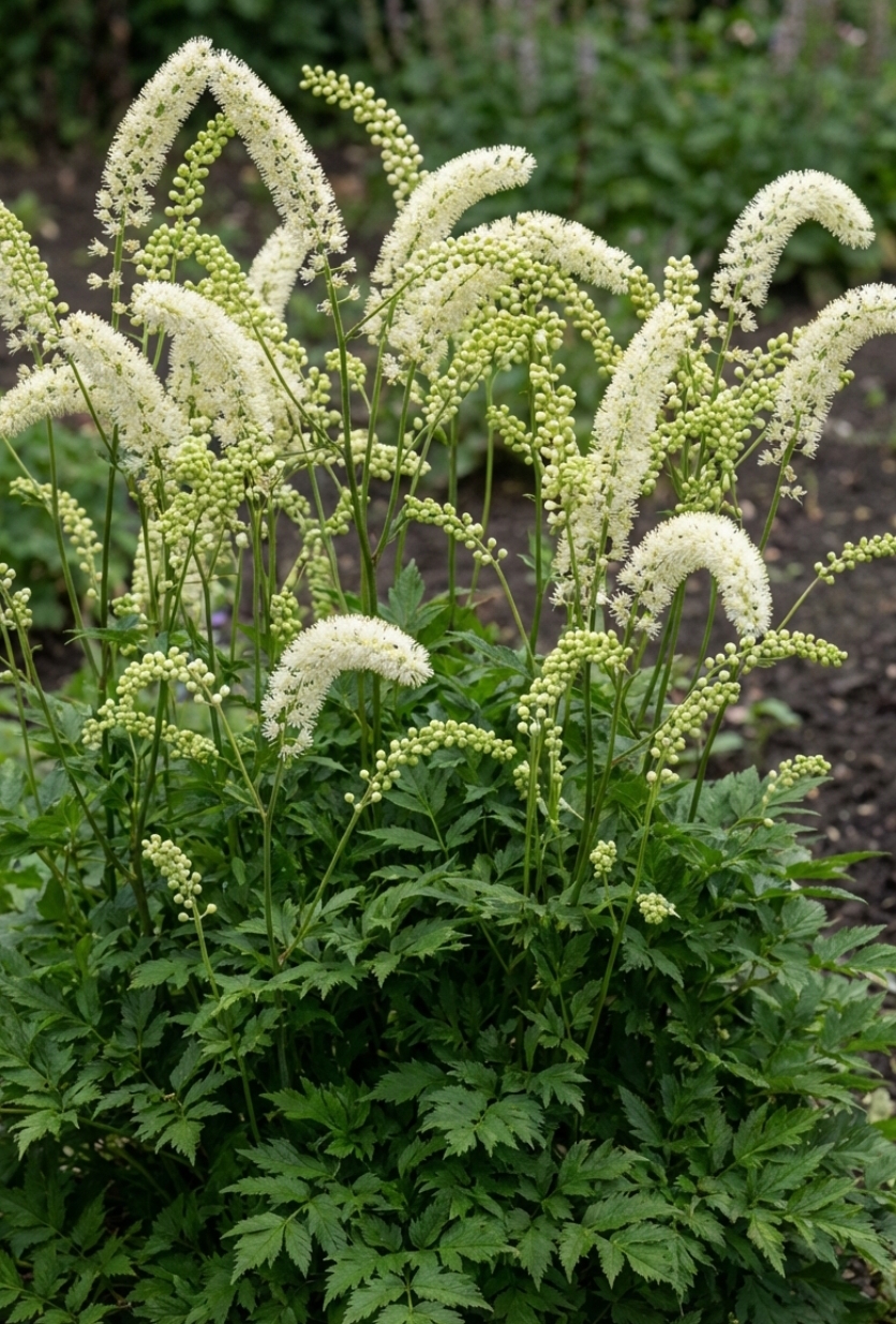 Actaea simplex ‘White Pearl’/ Füzéres poloskavész